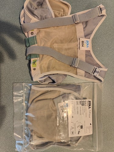  Qty. 2   ZOLL LifeVests  B04  Gray Fabric