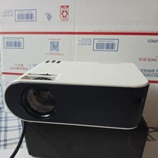 Mini Projector, GooDee W18 WiFi Movie Projector with Synchronize Smartphone Scre