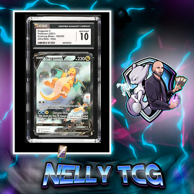 2021 Pokemon Evolving Skies - Dragonite V #192/203 CGC 10 Gem Mint