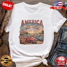 America Since 1776 Shirt, 250 Years Patriotic...
