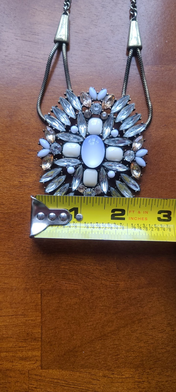 Sugarfix Rhinestone Necklace Statement Piece Larg… - image 10