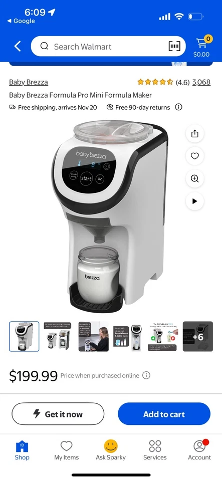 Детское питание Baby Brezza Formula Pro Mini протестировано работает отлично - Изображение 2 из 4