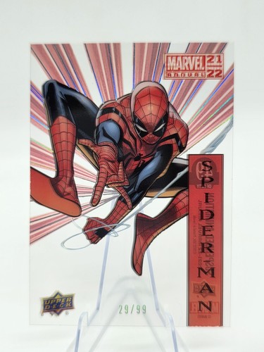 Spider-Man #49 Marvel 2021 Upper Deck Annual Suspended Animation card