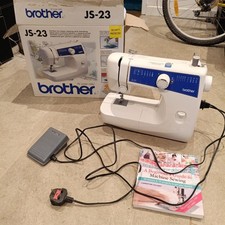 Brother JS-23 Sewing Machine with Foot Pedal - Original Box Included