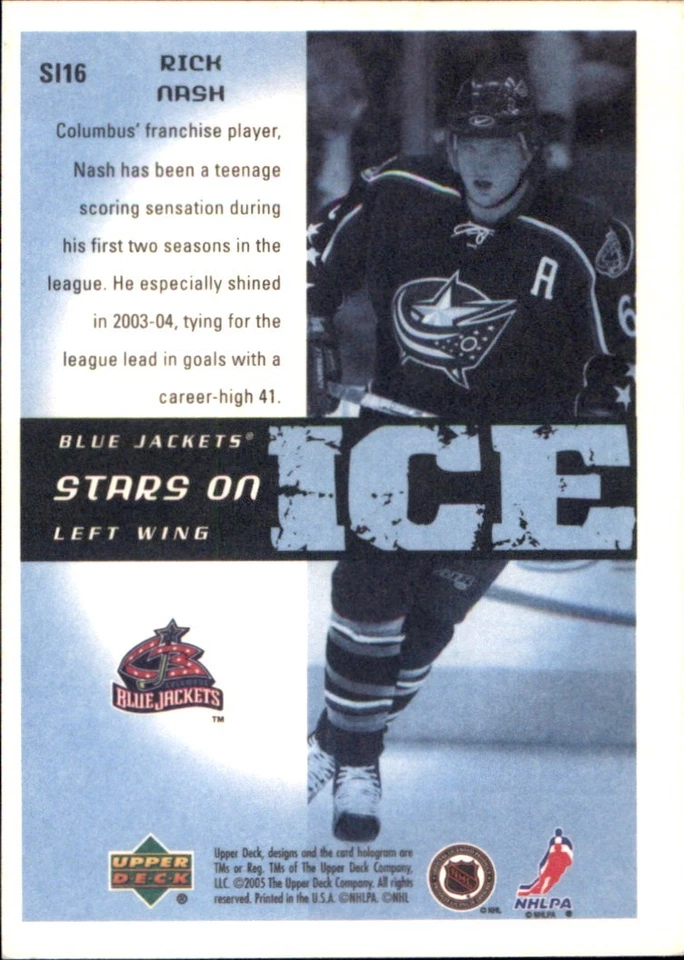 2005-06 Upper Deck VICTORY Base INSERTS Stars 🥅YOU PICK 🥅Complete Your NHL Set - Image 2 of 4