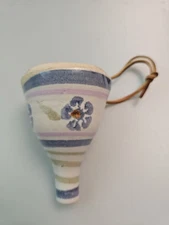 Art Studio Pottery Hanging Funnel