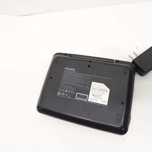 Black Philips PET741/37 Portable DVD Player w/ Power Cord, Tested - Picture 7 of 7
