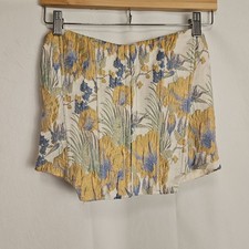 Indi Collection Womens Corset Bustier Floral Size Large