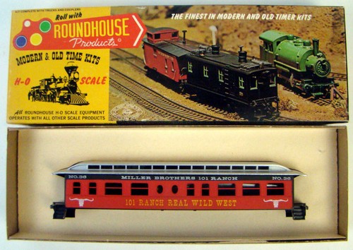 NUEVO Roundhouse 5053 Miller Bros 101 Ranch OBS Coach escala HO | Zustand: New