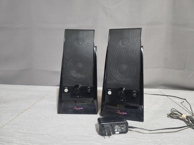 Rocketfish RF-WS01 Wireless Bookshelf Speakers w/ only 1 Power Adapter (See Desc