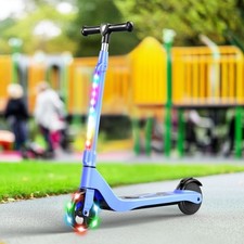 5.3in Electric Scooter Front LED Light Wheel Lightweight Adjustable for Kids