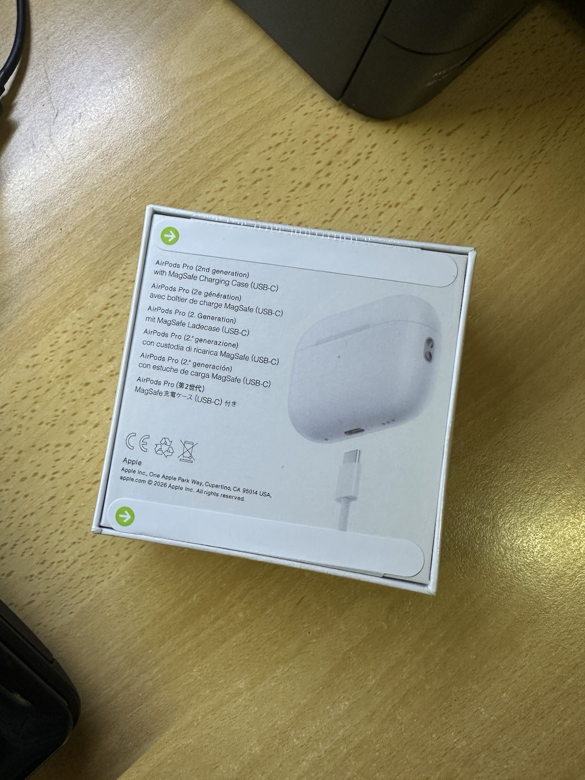 AirPro2 con custodia di ricarica MagSafe (USB-C) Bluetooth Cuffie iOS E Android foto 4