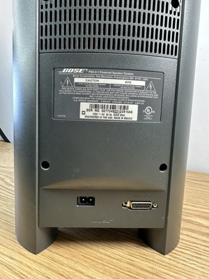 Bose AV3-2-1 II Media Center Speaker System With Remote + Cords