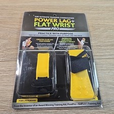 Golf Swing Training Aids - Golf Swing Lag Trainer and Golf Flat Wrist Trainer