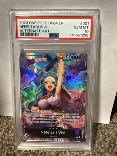 Nefeltari Vivi (001) (Alternate Art) OP04-001 Kingdoms of Intrigue Foil