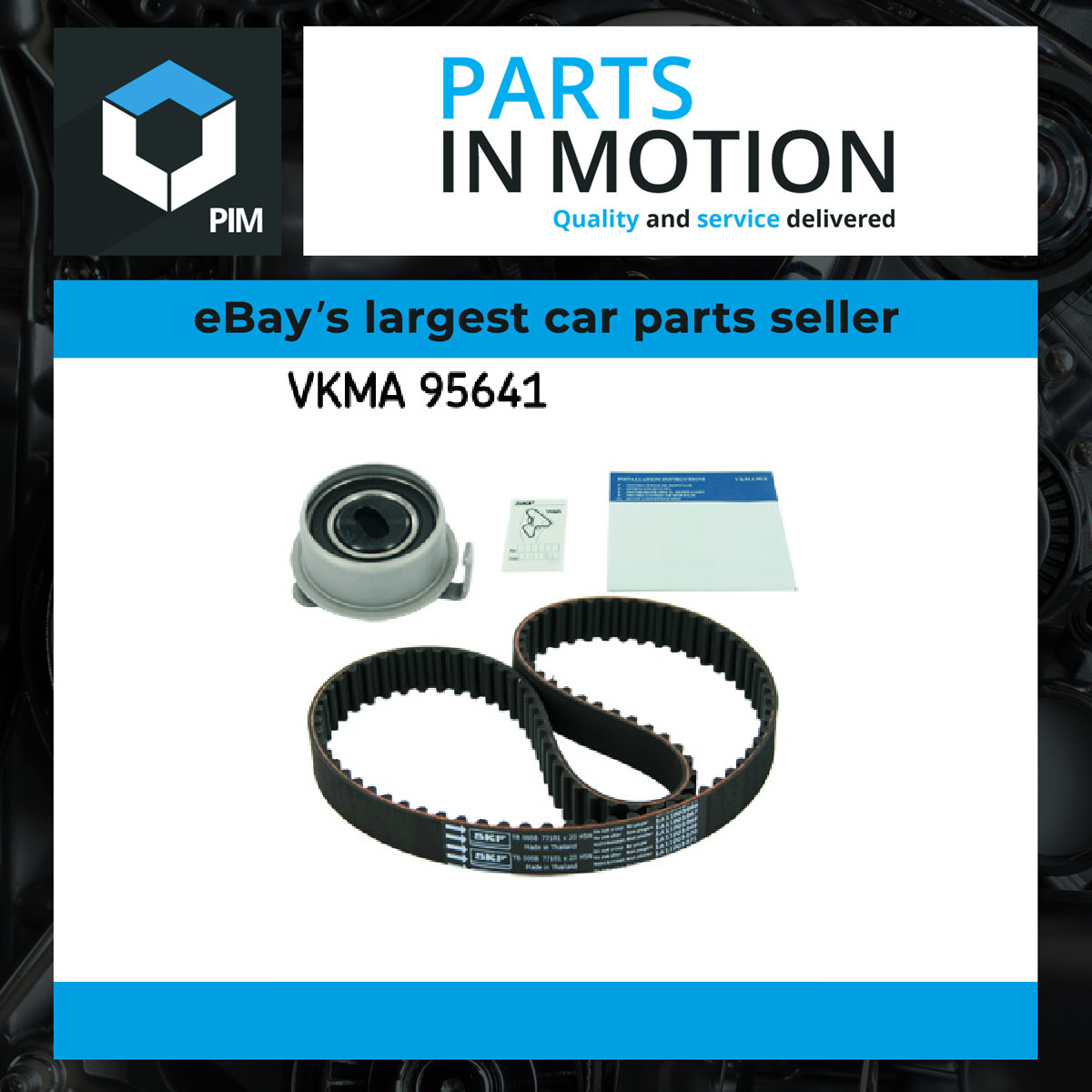 2x ✅Fits SKF VKMA 95641 TIMING BELT KIT FOR CAR ⭐UK Seller⭐ - Image 5