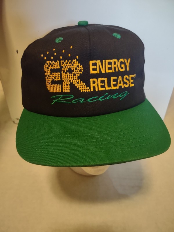 Energy Release Racing Vintage Entech Corporation Snapback Hat