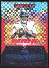 6321J 2025 Panini Rookies & Stars #4 Russell Wilson Airborne Red Plaid