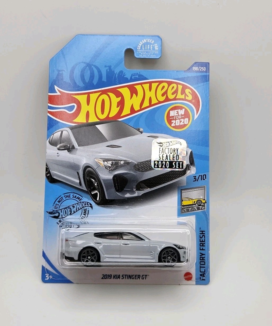 2020 Hot Wheels 2019 Kia Stinger GT Factory Fresh Grey Factory Sealed