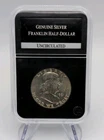1961 Franklin Half Dollar PCS Graded - Uncirculated.. Genuine 90% SILVER