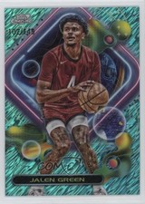 2023-24 Topps Cosmic Chrome Aqua Equinox Refractor 102/149 Jalen Green #46 11ng