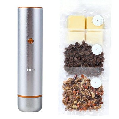 Handheld Vacuum Sealer, Premium Aluminum Portable Food Sealer with 60kPa Suct...
