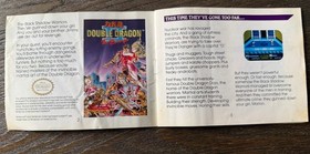 Double Dragon 2 II: The Revenge - NES Nintendo, Instruction Manual, Booklet Only
