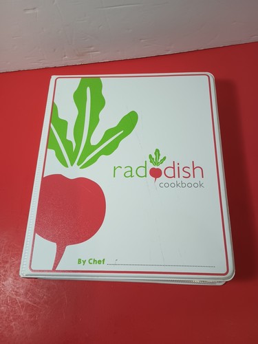 Lot Of 18 RADDISH KIDS Cooking Recipe Cards, INSTRUCTIONS, TRI-FOLD +12 Cards