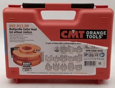 CMT 692.013.09 Cabinet & Joinery Set, 3-1/8-Inch Diameter, 3/4-Inch Bore
