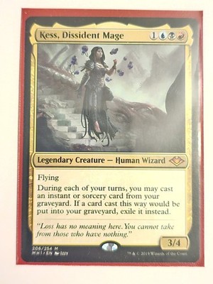 Mtg - Kess, Dissident Mage - Modern Horizons (MH1) - Mythic - #206 - NM
