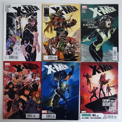 Uncanny X-Men #535 536 537 538 539 & Annual 3 [ Complete Breaking Point Arc ]