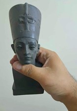 Rare Ancient Egyptian Bust of Queen Nefertiti Wife of Akhenaten BC Egyptology