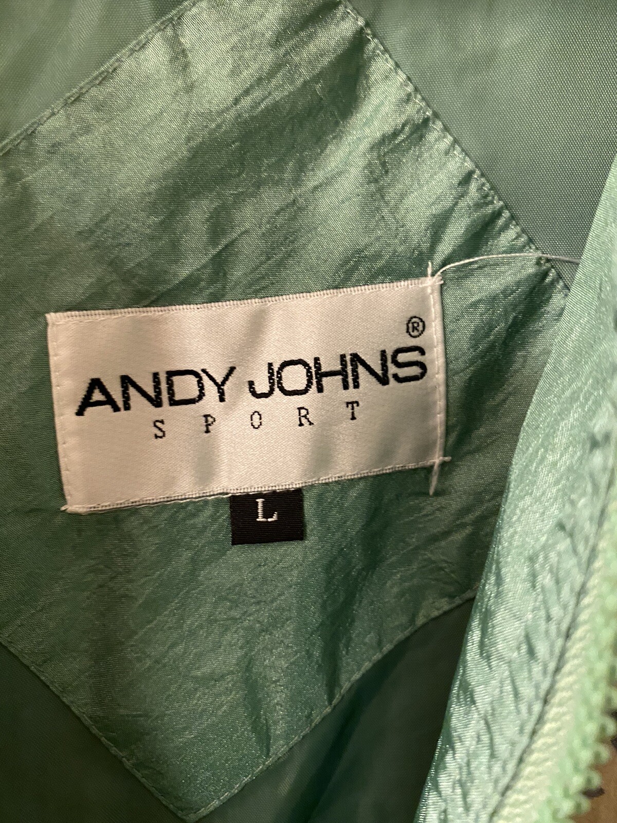 Vintage 90s Windbreaker Suit Andy Johns Sports Az… - image 3