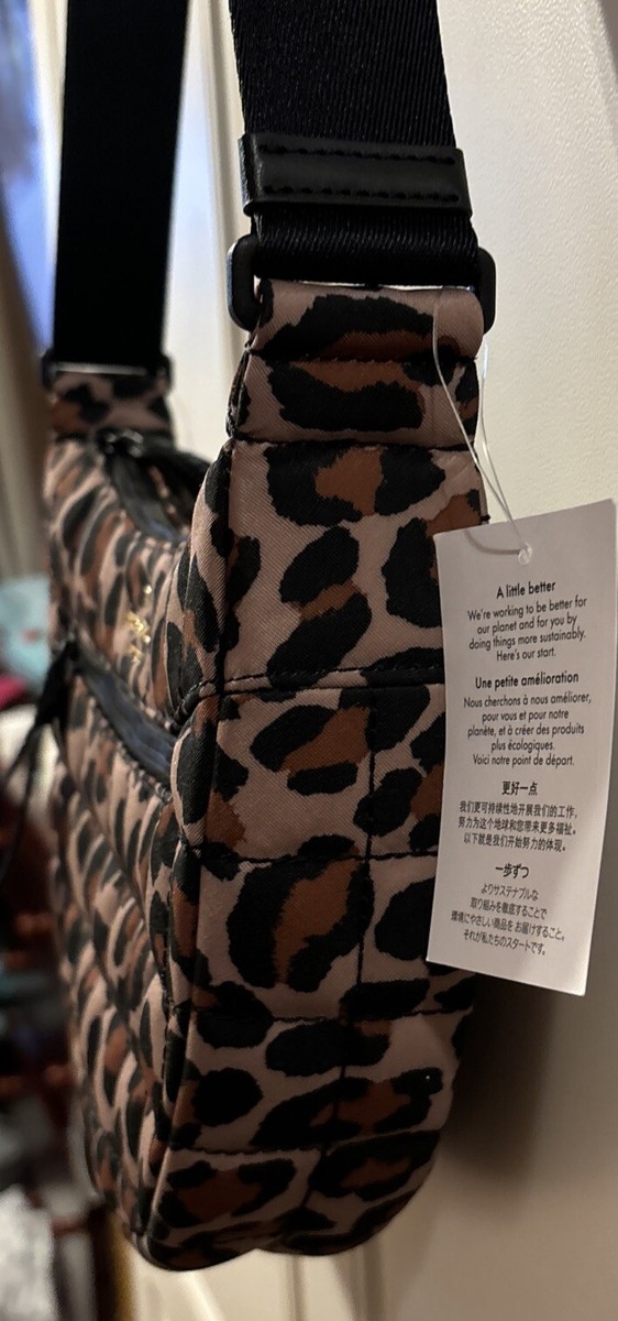 【Kate Spade】Camden Quilted Leopard Sling Bag ◆国内発送◆ NWT- 100% AUTHENTIC-Kate Spade Camden Quilted Leopard Sling