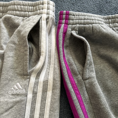 ADIDAS SWEATPANTS 2 GIRLS SIZE L (14) - Picture 6 of 8