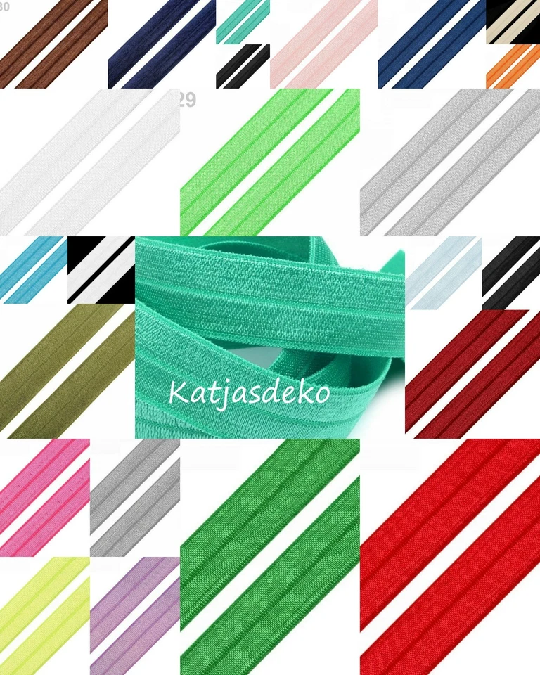 MARKENLOS Fascia elastica 20 mm, gomma pieghevole, gomma pieghevole, gomma di rivestimento, nastro obliquo