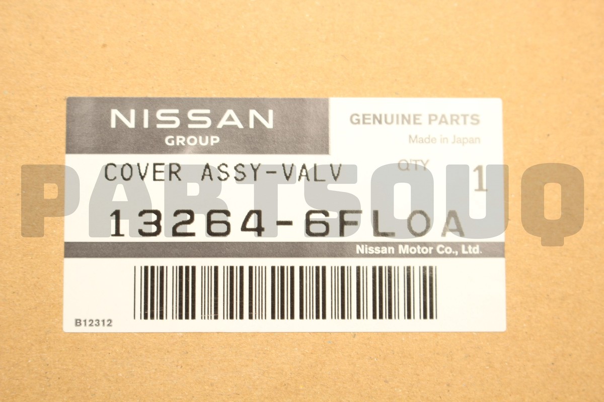 Genuine Nissan 132646FL0A 13264-6FL0A COVER ASSY-VALVE ROCKER | OE