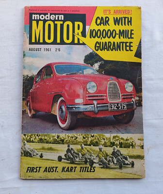 1961 Motor Magazine Go Kart Titles Saab 96 VW Beetle Humber Hawk Ford Consul 315