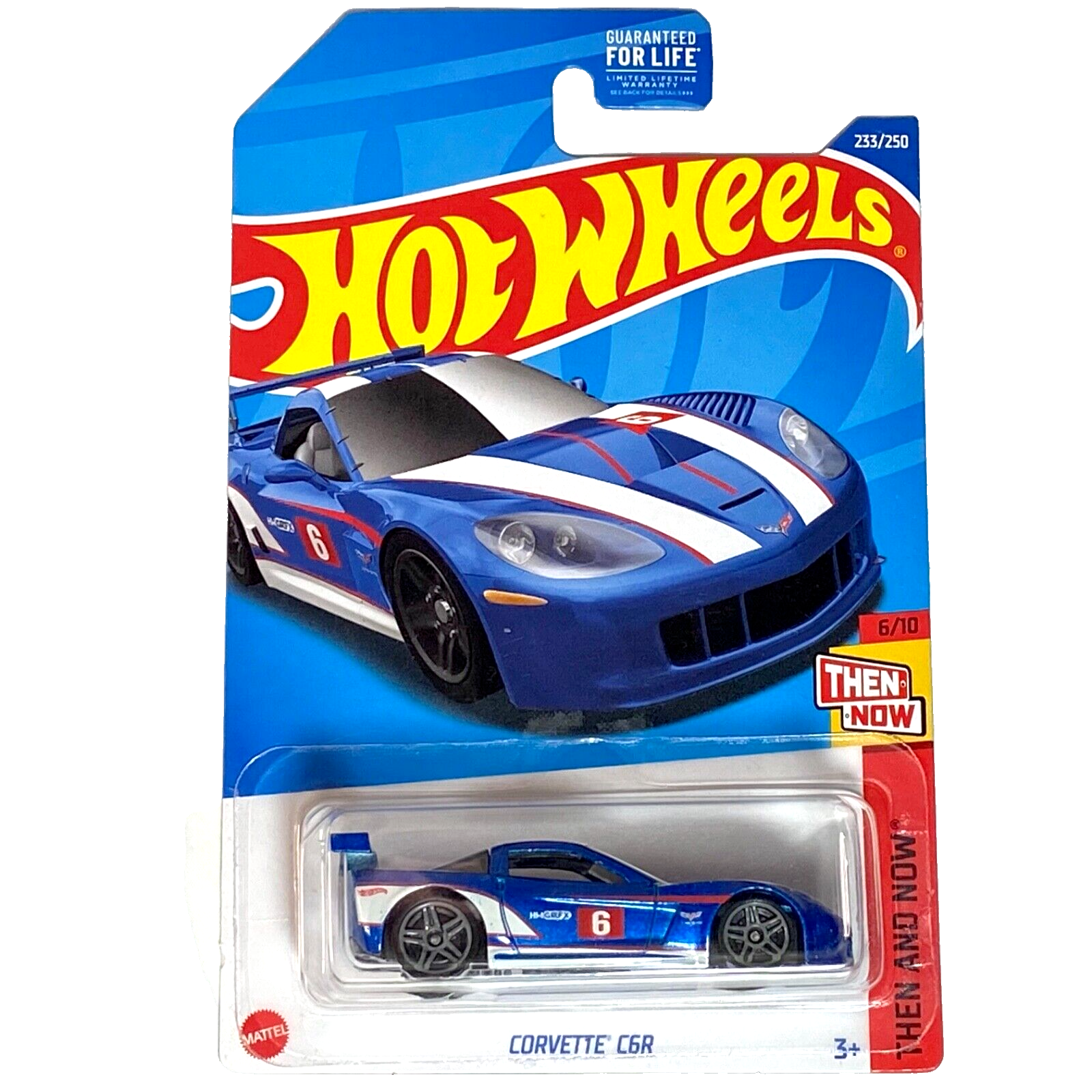 Hot Wheels Corvette C6R 233/250 Then And Now 6/10 Die-cast 1:64 Model NIP 2022