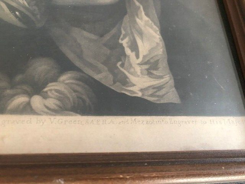 Antique Engraving The Return of Tobias by Valentine Green Benjamin West Painting - Picture 9 of 9
