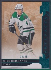 MIRO HEISKANEN, 2019 Upper Deck Artifacts #III, /45
