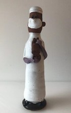Chelsea Pottery Figure OBGYN Doctor Male Midwife England Mid Century Modern