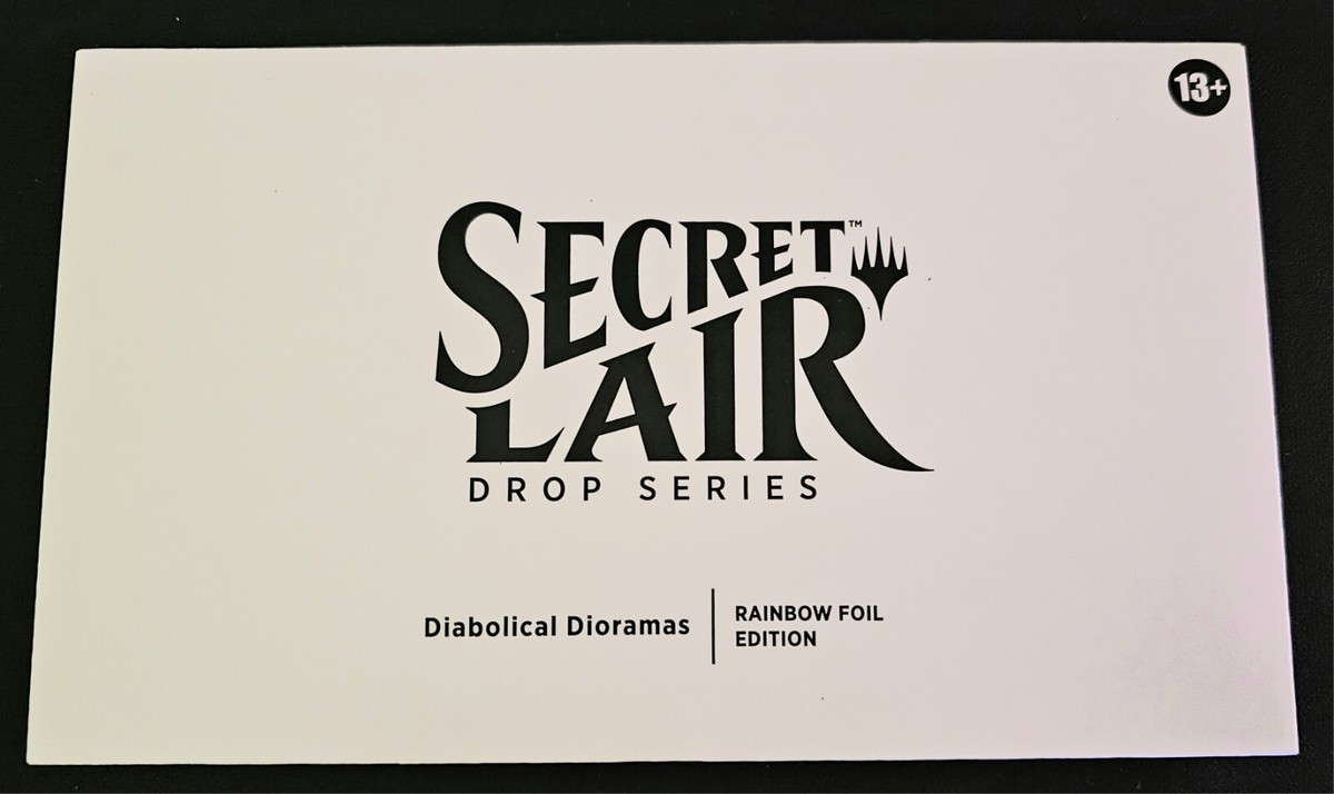 マジック：ザ・ギャザリング mtg Secret Lair Diabolical Dioramas Foil Diabolical Dioramas Foil Edition | Secret Lair