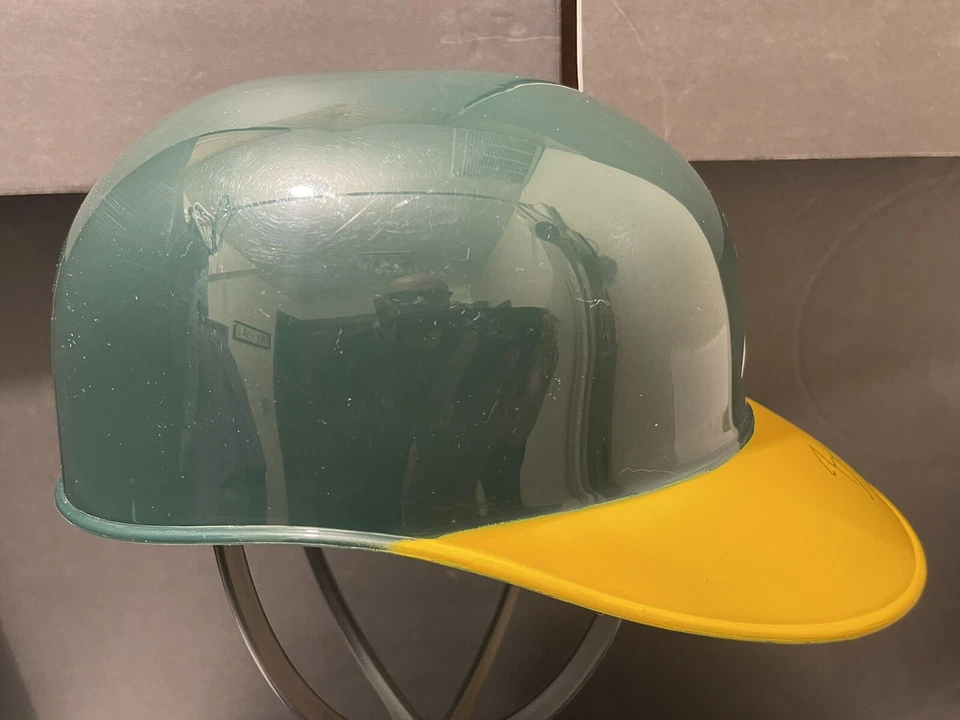 Ben Grieve Signed Oakland A's Replica Baseball Batting Helmet (Schwartz) - Image 4 of 4