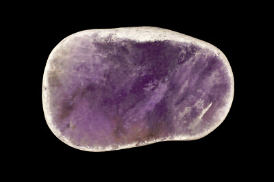 Amethyst SEER Crystal 2 3/4'' Ema Egg Natural Crown Chakra Healing Polished Stone