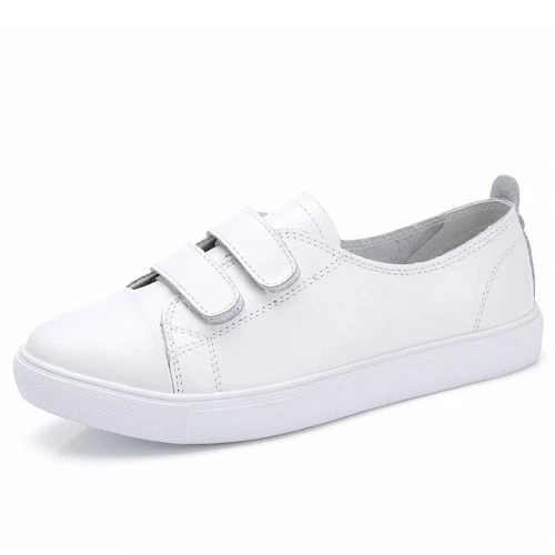 Women Oxford Shoes Leather Ballet Flats Lace Up Soft Casual Comfortable Ladies - Bild 41 von 42
