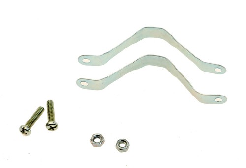 Water Bottle Cage Mounting Hardware Clips 100mm Silver NEW NOS - 第 2/4 張圖片