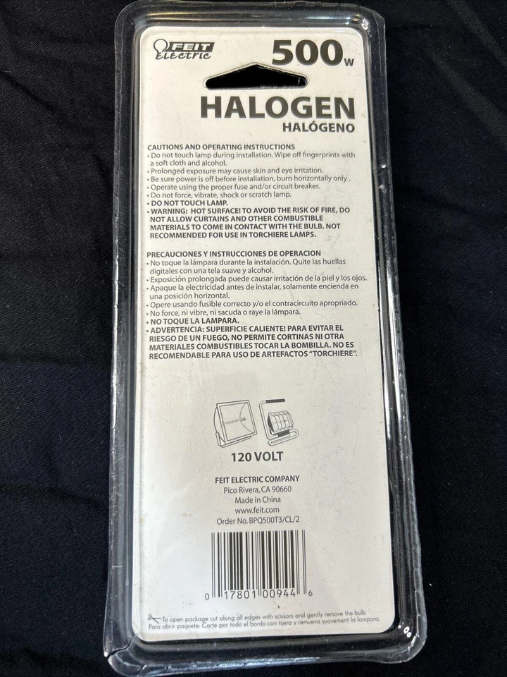 2 pack 4-5/8" Linear Non LED Halo T3 Tubular Light Bulb R7 Base 500W 120V - Image 2 of 4