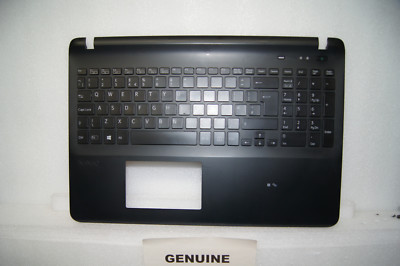 Sony SVF152 SVF153 5NHK9PHN0A0 UK HANDAUFLAGE schwarz mit LED Backlite TASTATUR