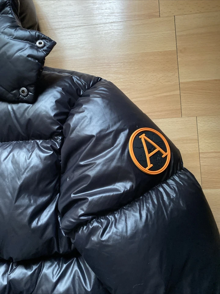 Arctic Army Men’s Puffer Coat Large Jacket Down Lined Winter Outerwear - Image 4 of 4